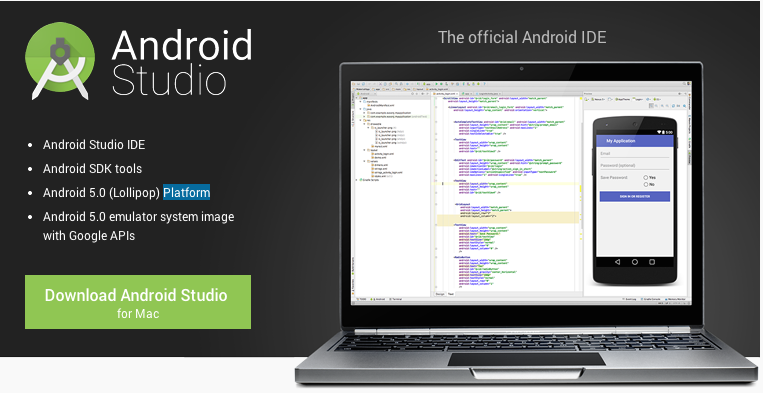android studio for ionic mac install github